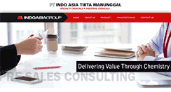 Desktop Screenshot of indoasiagroup.com